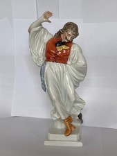 Danseur folklorique porcelaine