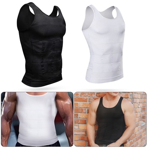 Body shaper homme - sans, manches