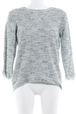 H&M Pull ras du cou Dames Pull T EU 36 blanc cassé-gris vert style simple