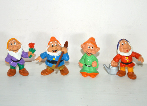 Lot figurines nains blanche - 4,