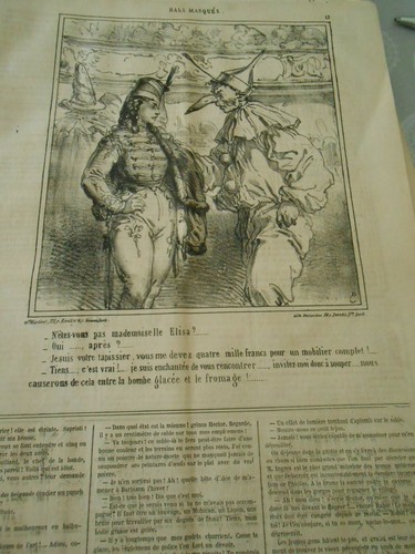 Caricature 1862 bals - 1862,