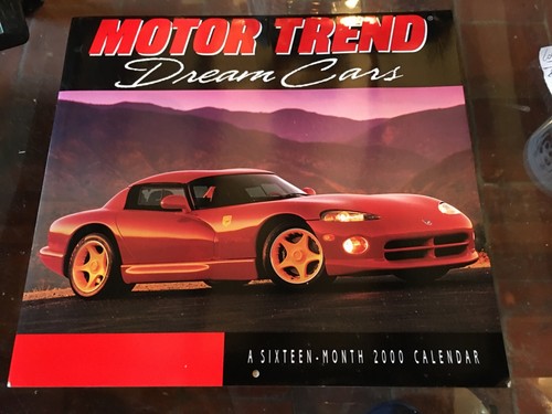 Ancien calendrier voitures - ancien,