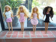 A CHOISIR 4 BARBIE DISNEY HIGH SCHOOL MUSICAL "SHARPAY" ET "GABRIELLA" HABILLEES