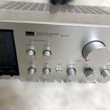 Amplificateur intégré Sansui AU-D7 argent vintage fonctionnel