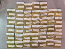 lot de 39 verres de montres