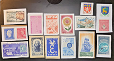 Lot 15 timbres anciens France