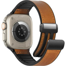 Bracelet Boucle Cuir Aimant