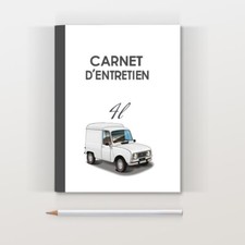 Carnet d'entretien 4L R4 4l