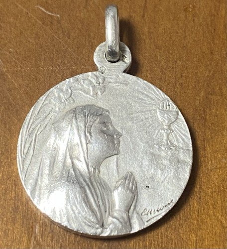 Ancienne medaille communion - ancienne, de