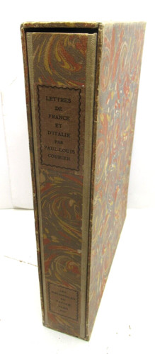 Paul louis courier lettres - paul-louis,