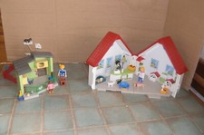 Maisonnette des chats Playmobil 9276 et animalerie 5633