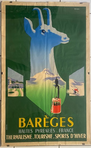 Affiche ancienne 1954 - affiche,