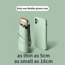 55% de réduction sur Mini parasol petite poche parapluie de pluie vinyle pliant