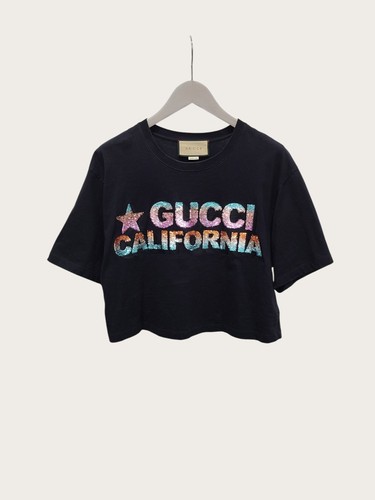 Gucci shirt cropped coton - gucci,