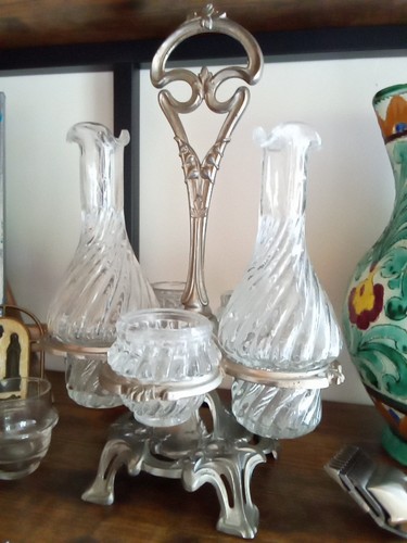 Ancien huilier vinaigrier art - ancien,