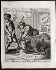 Eau-forte 17è publiée par Jacques Lagniet