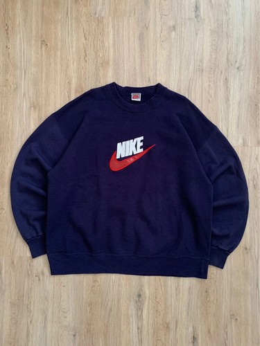 Sweat nike vintage - vintage, bleu