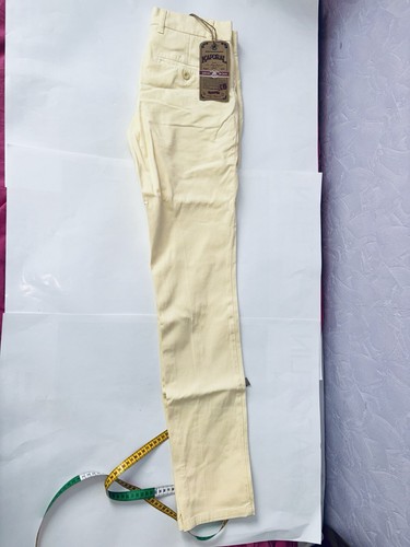 Pantalon chino jaune paille - pantalon,