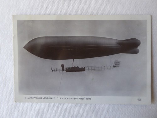 Carte postale aerostation - carte,