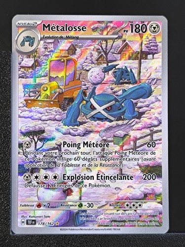 Carte pokémon métalosse - carte,