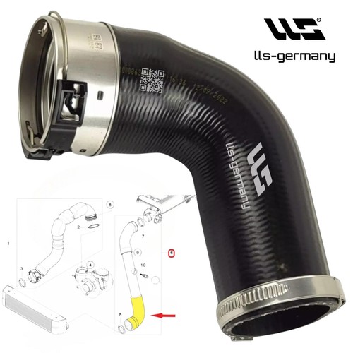Durite turbo inférieure - durite, de