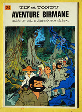 BD TIF ET TONDU N°24 Aventure Birmanie   EO 1976 Will Tillieux TTBETAT W4GC12