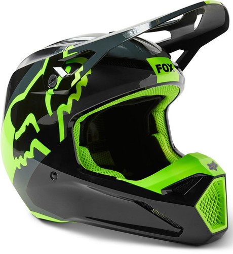 Casque motocross fox v1 - de,