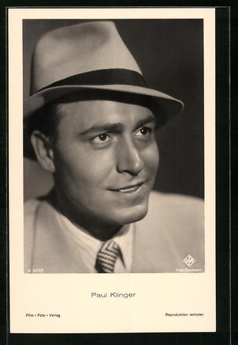 Acteur paul klinger élégant - acteur,