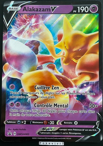 Carte pokemon alakazam - carte, swsh083