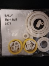 Kit Elastiques Flipper - EIGHT BALL - 1977 - BALLY - Pinball Rubber Kit