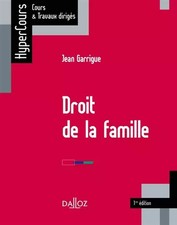 Droit de la famille - 1ère