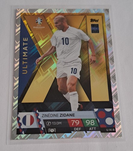 Carte card ultimate zinédine - card,