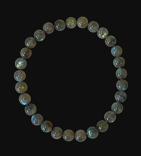 Bracelet labradorite perles - labradorite, aa