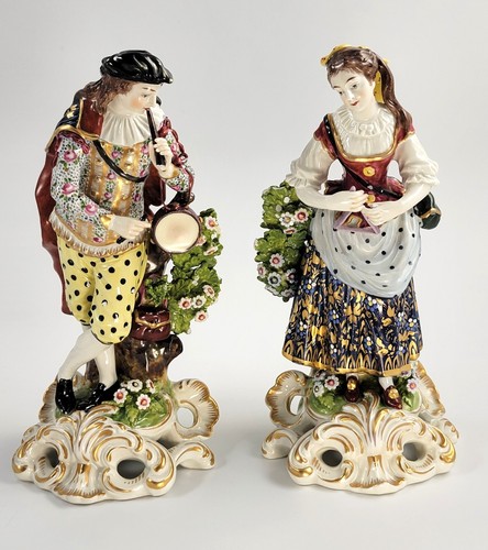 Samson porcelaine figurines - porcelaine,