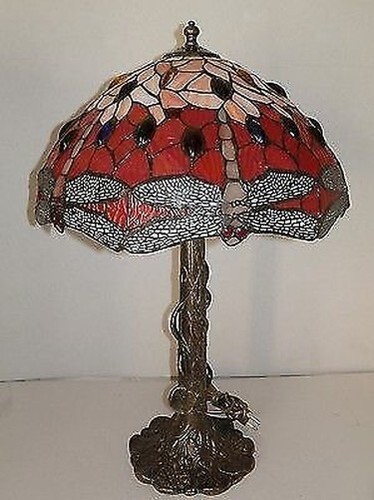 Lampe abat jour verre tiffany - abat-jour,