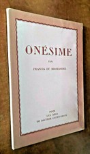 Francis de MIOMANDRE-Onésime-Les Amis de Lucien-Graux,1928-envoi de J. BOULLAIRE