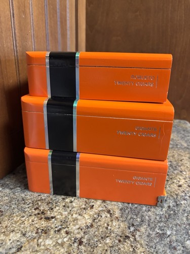 Bright orange cohiba wooden - orange,