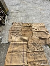 Lot de 5 sac en toile de jute