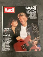 PARIS MATCH n°2156 20/9/90 Johnny Hallyday Adeline Donald Trump Grace Monaco H61