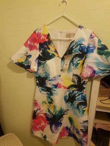 Robe soirée fleurie - de,