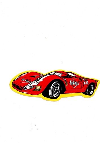 Autocollant sticker vintage - /,