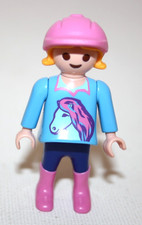 PLAYMOBIL 5685 6947 ENFANT PETITE FILLE CAVALIERE CHEVAL EQUITATION