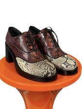 Chaussures Python Bicolore Miu Miu Pointure 36 