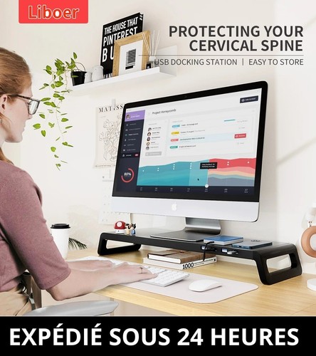 Support écran ordinateur - support, d'ordinateur