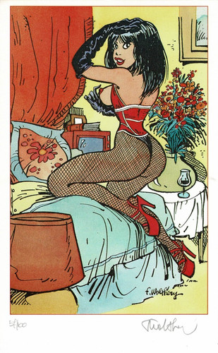 Libris walthéry pin up - -,