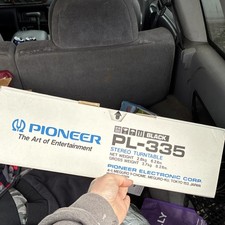 Pioneer PL-335 Black Stereo