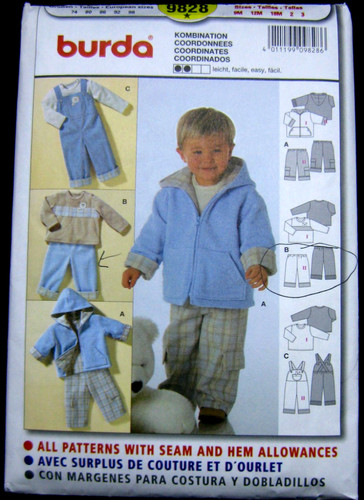 Burda infants pants shirt - infants, pants,
