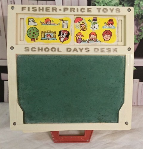 Pupitre fisher price - pupitre, vintage