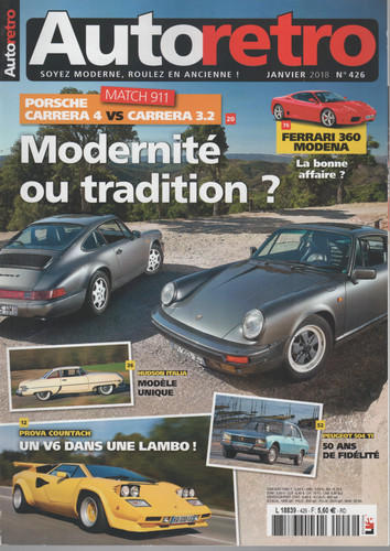 Auto retro 426 - auto, prova