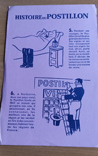 BUVARD HISTOIRE  DU POSTILLON
